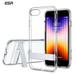 ESR Metal Kickstand Compatible with iPhone SE 2022 Case/iPhone SE 2020 Case/iPhone 8 Case Patented Two-Way Stand Drop Protection for iPhone SE 3/2 case Clear