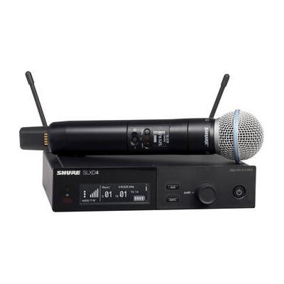 Shure SLXD24/B58 Digital Wireless Handheld Microphone System with Beta 58A Capsul SLXD24/B58-J52