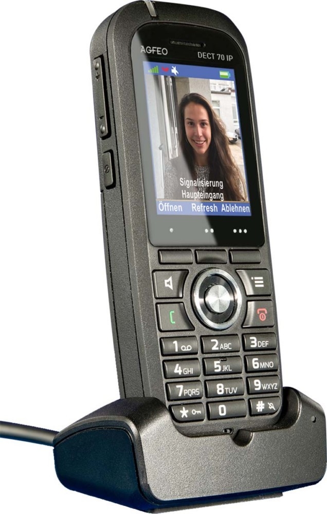 Agfeo DECT-IP-Telefon DECT 70 IP sw AGFEO 6101576