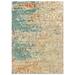 Style Haven Jelsa Distressed Abstract Teal/ Orange Area Rug