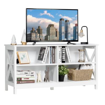 Gymax TV Stand Entertainment Media Center for TV's up to 55'' w/