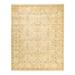 Overton Hand Knotted Wool Vintage Inspired Traditional Mogul Ivory Area Rug - 8' 1" x 10' 3"