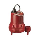 Liberty Pumps 4/10 HP Cast Iron Sewage Pump (2") with 25' Cord - Natural