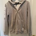 Adidas Jackets & Coats | Gray Size M Adidas Zipper Up Jacket | Color: Gray/White | Size: M