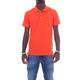 Lyle and Scott Men Men's Organic Cotton Plain Polo Shirt - XXL Burnt Orange