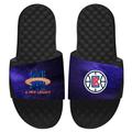 Men's ISlide Black LA Clippers Space Jam 2 Galaxy Slide Sandals