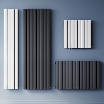 Sonni - Design Heizkörper Flachheizkörper Paneelheizkörper Weiß Einlagig 630x850mm Horizontal Image