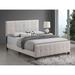 Destiny Grid Tufted Upholstered Panel Bed