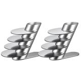 Pack of Two (2) Visol Remy Stainless Steel Round Coaster Sets