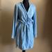 Anthropologie Dresses | Lou & Grey Long Sleeve Chambray Wrap Dress | Color: Blue | Size: S