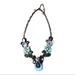 J. Crew Jewelry | J Crew Statement Necklace Chunky Stones Green Blue | Color: Blue/Green | Size: Os