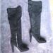 Michael Kors Shoes | Knee High Leather Boots | Color: Black | Size: 10