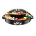 OUKANING 4.4 qt. Non-Stick Steel Soup Pot w/ Lid Non Stick in Black | 7.28 H x 20.47 W in | Wayfair 11602