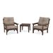 POLYWOOD® Vineyard 3-Piece Deep Seating Set Plastic | Outdoor Furniture | Wayfair PWS402-2-MA146010