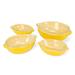 Gracie Oaks Alhamdi Lemon 8 fl oz. 4-Piece Serving Bowl Set All Ceramic in Yellow | 3 H x 6.5 W x 4 D in | Wayfair C8918EAF135447879DEA0954F179ACC4