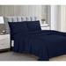 White Noise 1800 Series Ultra Soft Microfiber Sheet Set Microfiber in Blue/Navy | Twin | Wayfair ANEW2767 42513914