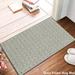 1 x 18 W in Kitchen Mat - Union Rustic Cotton Hand Woven Cushioned Anti-Fatigue Mat Kitchen/Bathroom/Doormat Anti Skid | 1 H x 18 W in | Wayfair