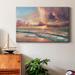 Highland Dunes Copper Beach - Wrapped Canvas Painting Canvas in Blue | 27 H x 18 W x 1 D in | Wayfair 6B5138623E4B45CBBDF7204B609F9504