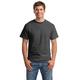 Hanes Herren Beefyt, schwere Baumwolle, Rundhalsausschnitt, 1, erhältlich Größen T-Shirt, Charcoal Heather – 2er-Pack, XL