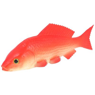 Aquarium Fish Tank Decor Artificial Simulation Foam Goldfish Ornament - Red,White - 8.7" x 3.3" x 1.6" (L*W*H)