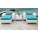 Miami 5 Piece Outdoor Wicker Patio Furniture Set