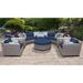 Florence 8-piece Outdoor Brown Wicker Patio Furniture Set