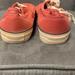 American Eagle Outfitters Shoes | American Eagle Men Size 10 Authentic Canvas Lace Up Red Sneakers Men | Color: Brown/Red | Size: 10