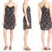 Madewell Dresses | Madewell 6 Stairview Batik Grid Silk Cami Dress | Color: Black | Size: 6