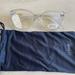 J. Crew Accessories | J.Crew Round Blue Light Glasses Gray Clear | Color: Silver | Size: Os