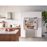 Bosch 500 Series 36" Counter Depth French Door 21.6 cu. ft. Smart Refrigerator, Stainless Steel in Gray | 70 H x 35.625 W x 31.125 D in | Wayfair