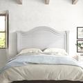 Birch Lane™ Nestor Panel Headboard Wood in Brown/White | 62 H x 66 W x 3 D in | Wayfair BDDA723D38D2425C873527A35153822F