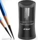 AFMAT Long Point Pencil Sharpener, Artist Electric Pencil Sharpener, Charcoal Pencil Sharpener, Art Pencil Sharpener for 6.