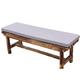 Waterproof Garden Bench Cushion Pads 100cm,2/3 Seater Bench Seat Cushion Pad 120cm 150cm for Patio Furniture Swing Chair Indoor Outdoor (120 * 45 * 5cm,Silver gray)
