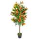 Leaf Realistic Red Robin Artificial Ficus Tree/Plant