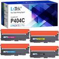 LxTek 404S Compatible Toner Cartridge Replacement for Samsung P404C CLT-P404C for Xpress SL C430 C430W C480 C480W C480FN C480FW (1 Black/1 Cyan/1 Magenta/1 Yellow, 4-Pack)