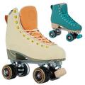 LMNADE Throwback Traditional Figure Skate Style Vegan-Friendly Roller Skates. Ideal Roller Boots for Girls and Women Suitable for Indoor & Outdoor Use Size - UK 6