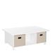 RiverRidge 6 Cubby Storage Activity Table with Optional Bins