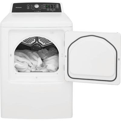 Frigidaire FFRE4120SW 6.7 Cu. Ft. Free Standing Electric Dryer - White