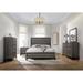 Carina Rustic Grey Oak 5-piece Queen Bedroom Set