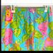 Lilly Pulitzer Skirts | Lilly Pulitzer White Label San Diego Zoo Skirt Euc Pink Green Vintage Rare | Color: Blue/Pink | Size: 6