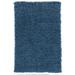 Flokati Denim Blue Rug by Linon Home Décor in Denim (Size 3.6'W 5.6'L)