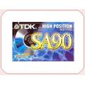 TDK SA90 Audio Tapes - Pack 10