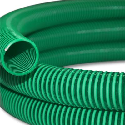 Wiltec Saugschlauch Druckschlauch 25m, flexibel, 20mm (3/4") grün - Made in Europe, zum Anschluss Image