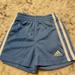 Adidas Bottoms | Euc Infant Boy’s Adidas Blue Pull-On Nylon Sport Shorts 9 Months | Color: Blue/White | Size: 9mb