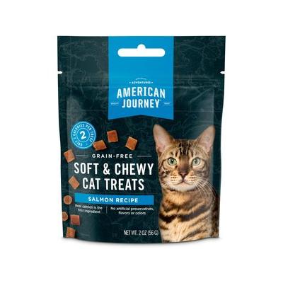 American Journey Salmon Flavor Grain-Free Soft & Chewy Cat Treats 2-oz bag