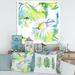 East Urban Home Daisy Flowers Aquarelle Impression II - Painting on Canvas Canvas, Wood in Green | 30 H x 30 W x 1.5 D in | Wayfair