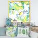 East Urban Home Daisy Flowers Aquarelle Impression II - Painting on Canvas Canvas, Wood in Green | 30 H x 30 W x 1.5 D in | Wayfair