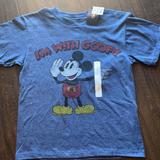 Disney Shirts & Tops | Disney Mickey “I’m With Goofy” Youth Small Tshirt | Color: Blue | Size: Small Unisex