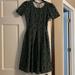 Lularoe Dresses | Floral Amelia Lularoe Dress. Xxs | Color: Black/Green | Size: Xxs
