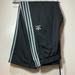 Adidas Pants | Adidas M Black W/Blueish Gray Stripes Sweatpants | Color: Black | Size: M